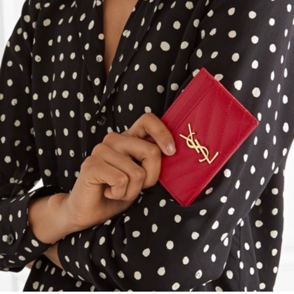 ❌SOLD❌ 🔥Saint Laurent🔥Monogram Card Case Wallet - Picture 7 of 7
